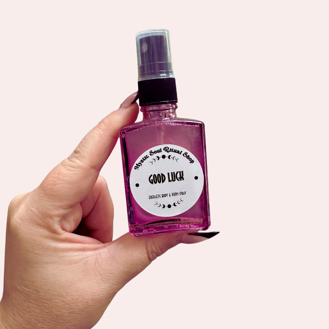 Good Luck Spray - prosperity abundance aventurine ritual spray by Hex & Harvest Co. apothecary