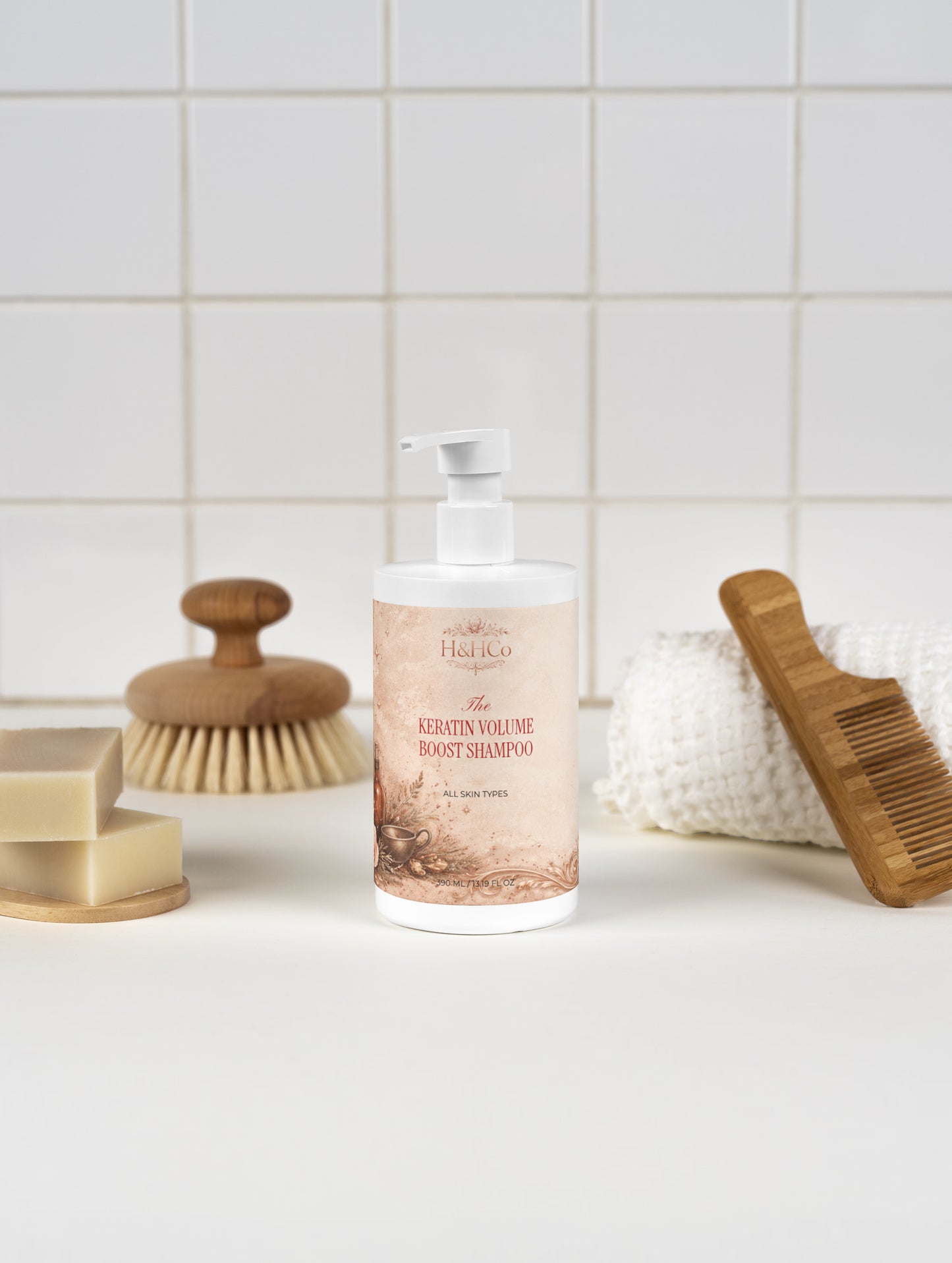 Keratin Volume Boost Shampoo for Fine, Flat Hair