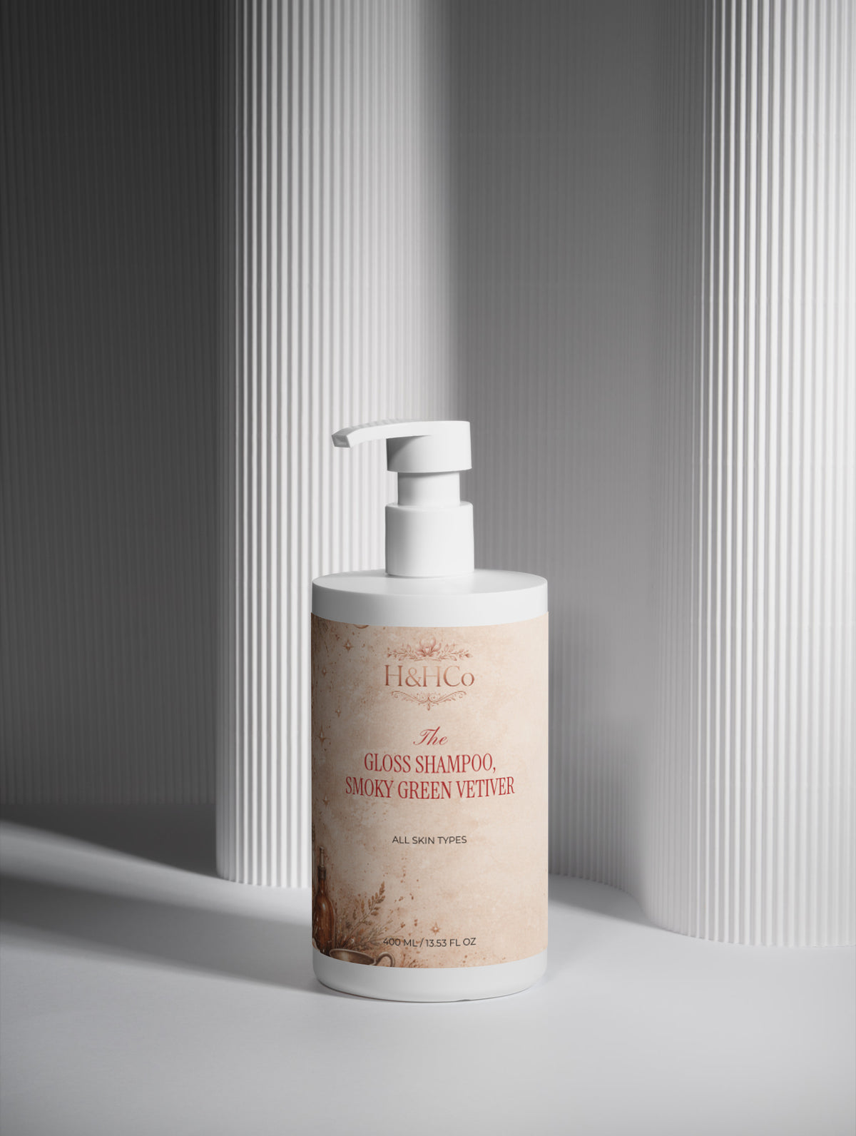 Gloss Shampoo, Smoky Green Vetiver – Shine & Volume Formula