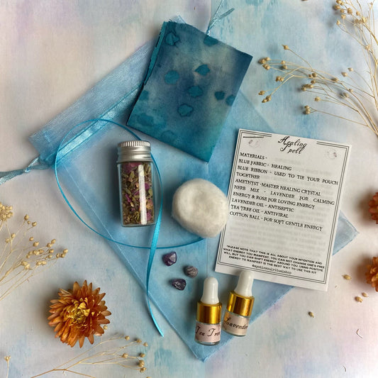 Healing spell ritual kit - physical emotional spiritual healing by Hex & Harvest Co. apothecary