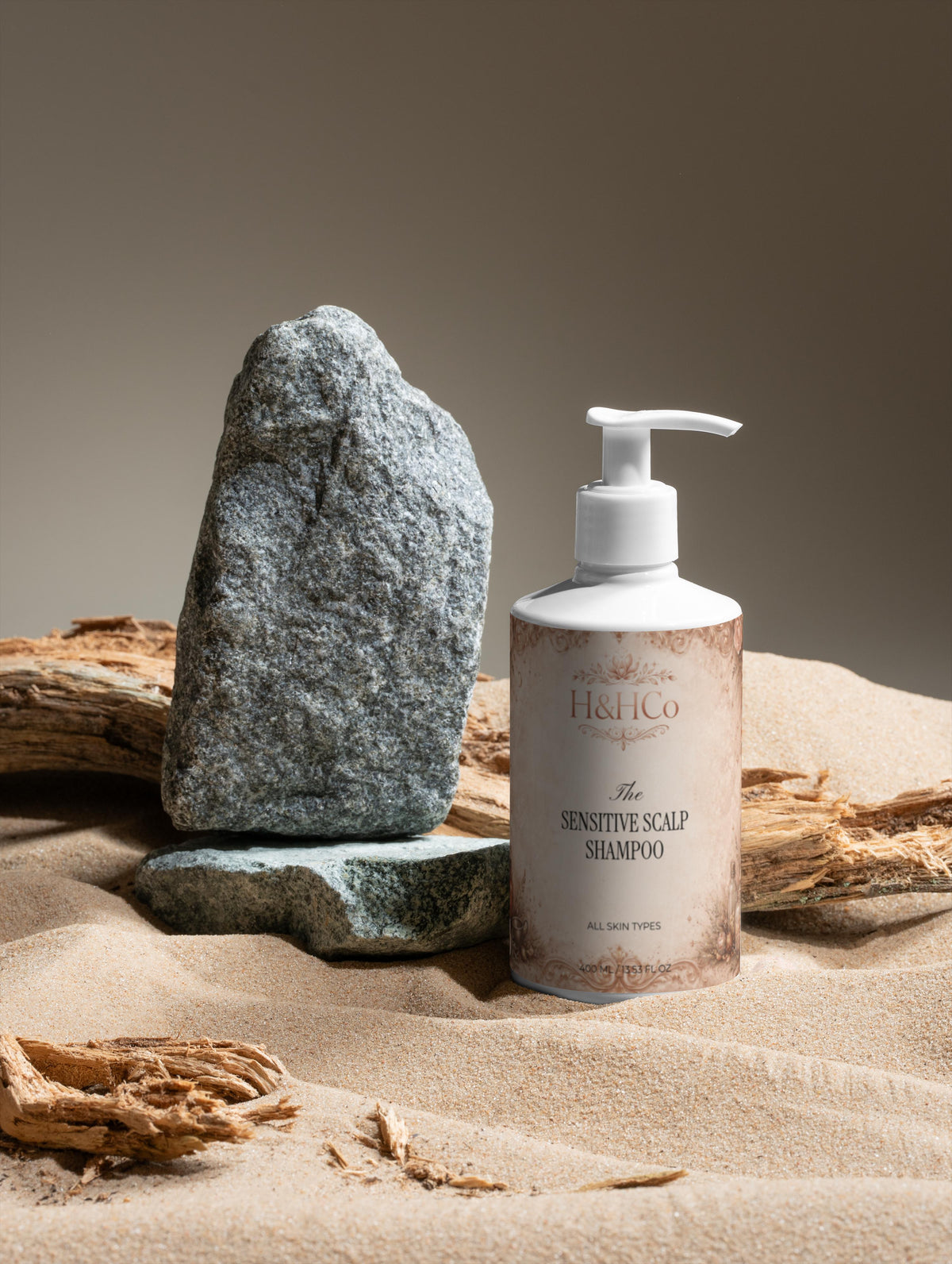 Sensitive Scalp Shampoo, COSMOS Certified Natural Formula