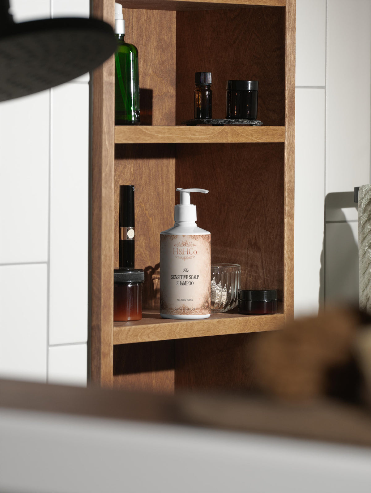 Sensitive Scalp Shampoo, COSMOS Certified Natural Formula