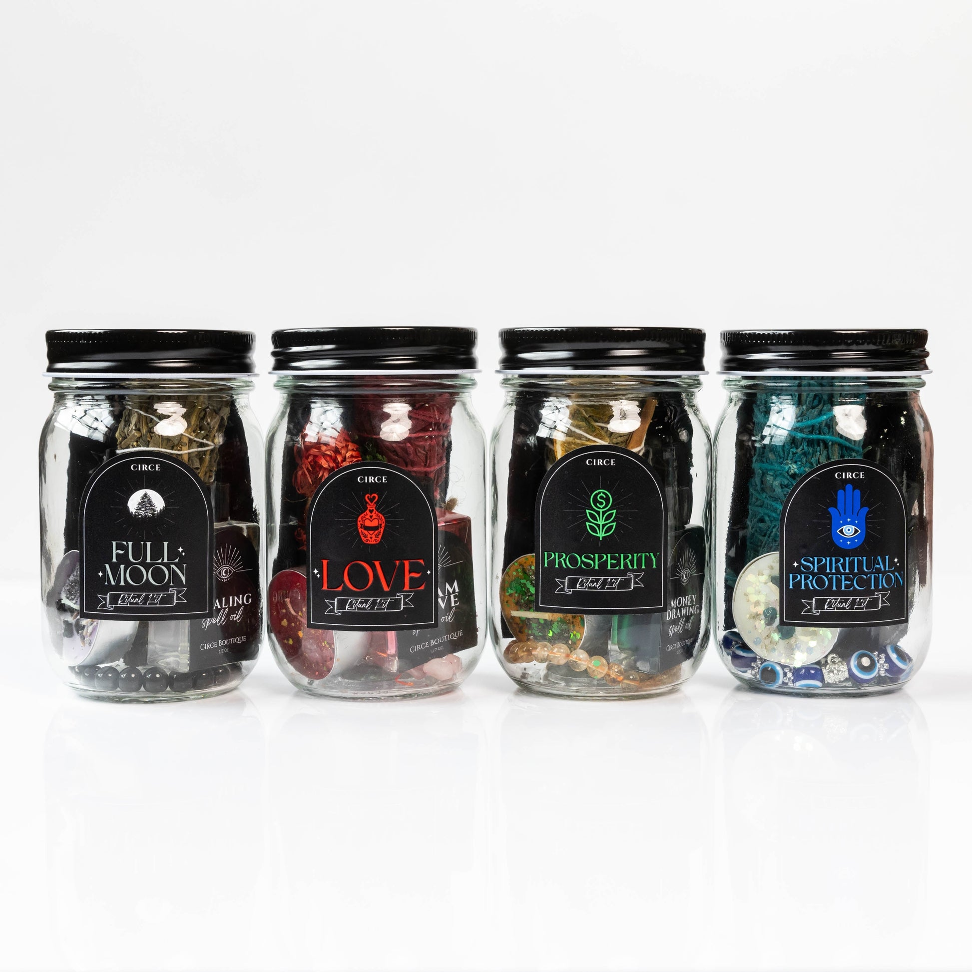 Spell kits ritual intention kits for manifestation - 4 options by Hex & Harvest Co. apothecary