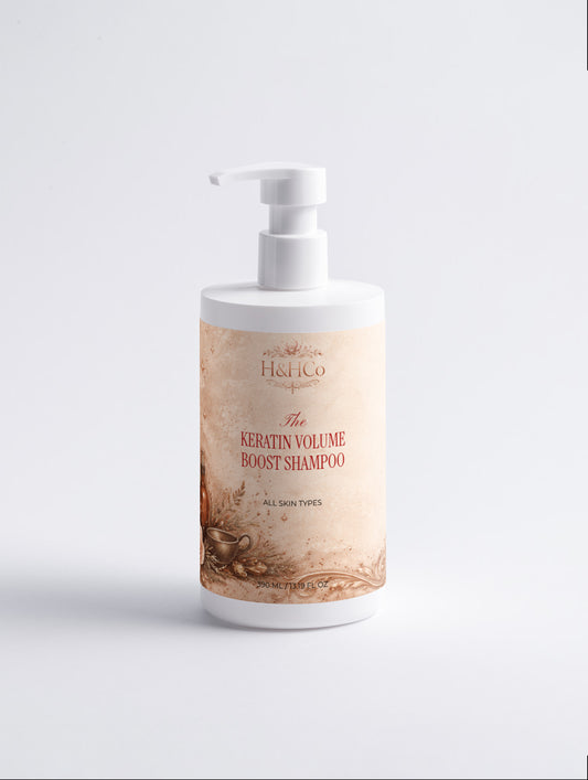 Keratin Volume Boost Shampoo for Fine, Flat Hair