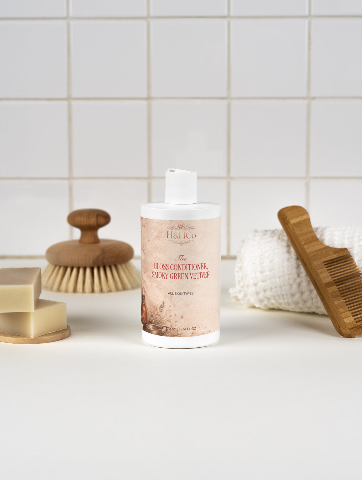 Gloss Conditioner, Smoky Green Vetiver – Shine & Silk Formula