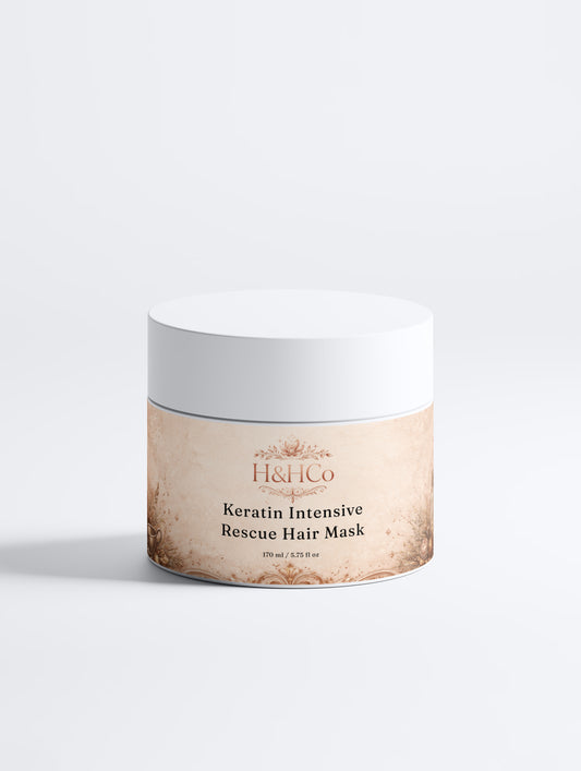 Keratin Intensive Rescue Hair Mask for Dry, Damaged Hair