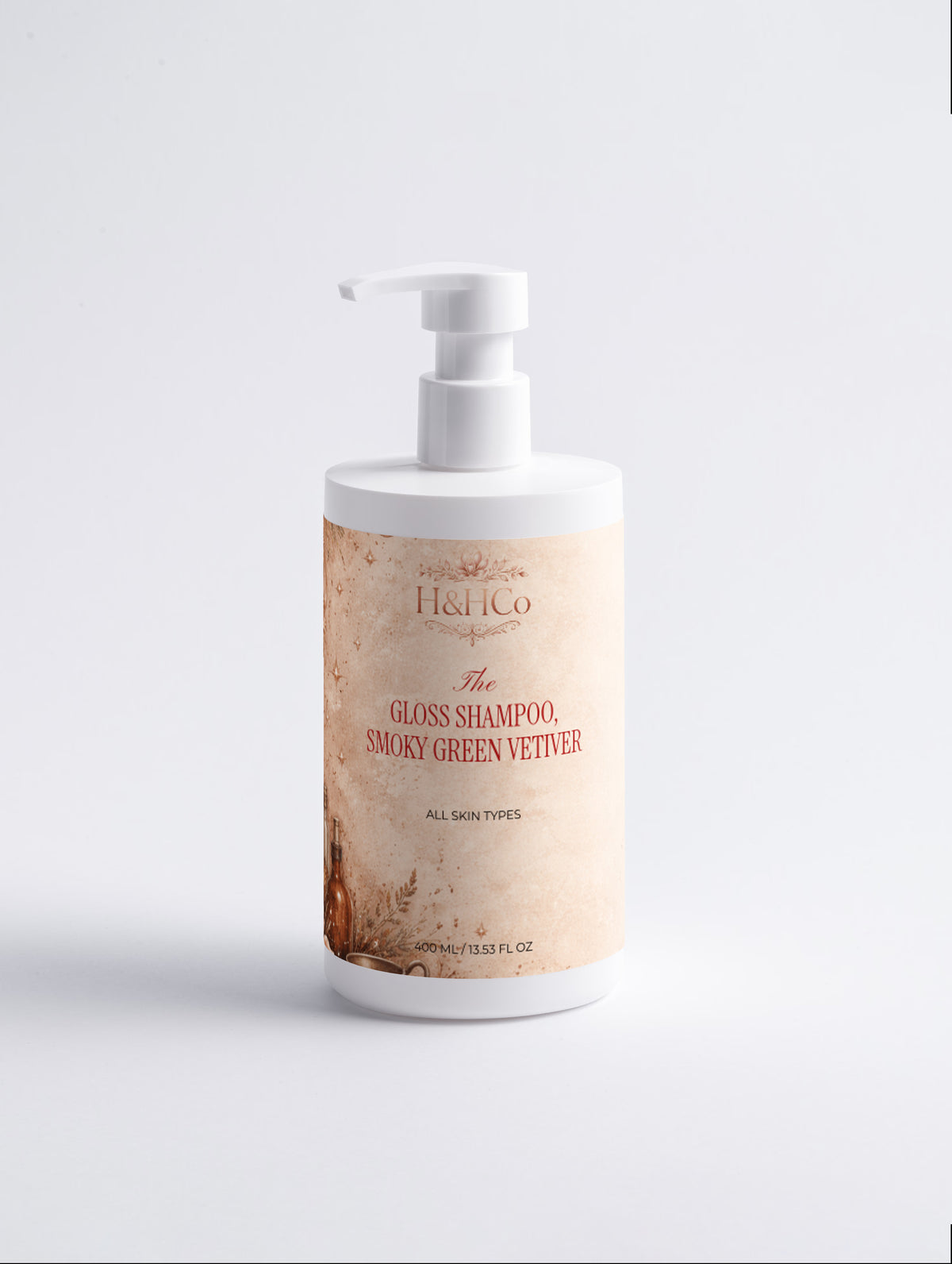 Gloss Shampoo, Smoky Green Vetiver – Shine & Volume Formula