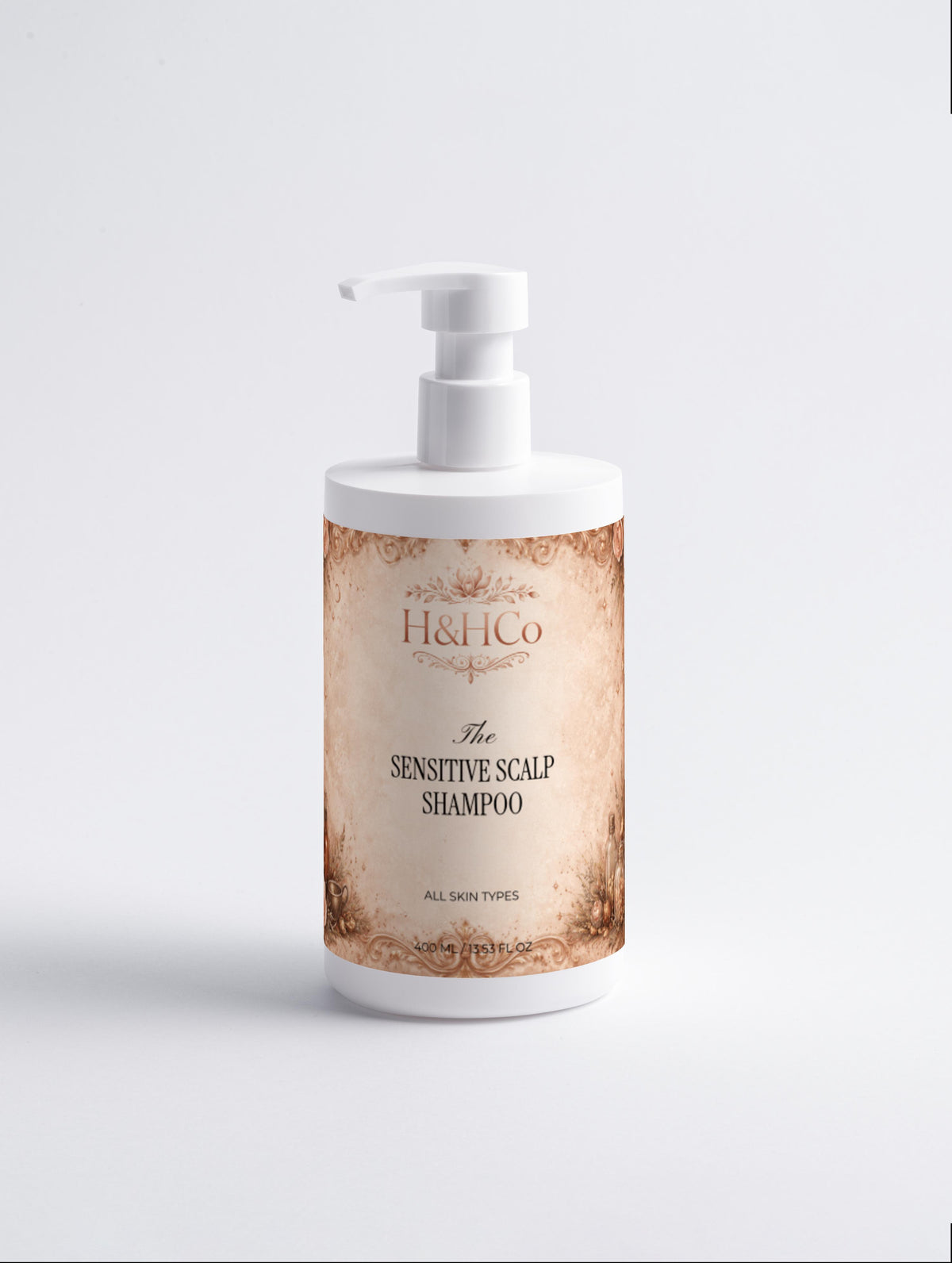 Sensitive Scalp Shampoo - vegan gluten free COSMOS natural certified by Hex & Harvest Co.