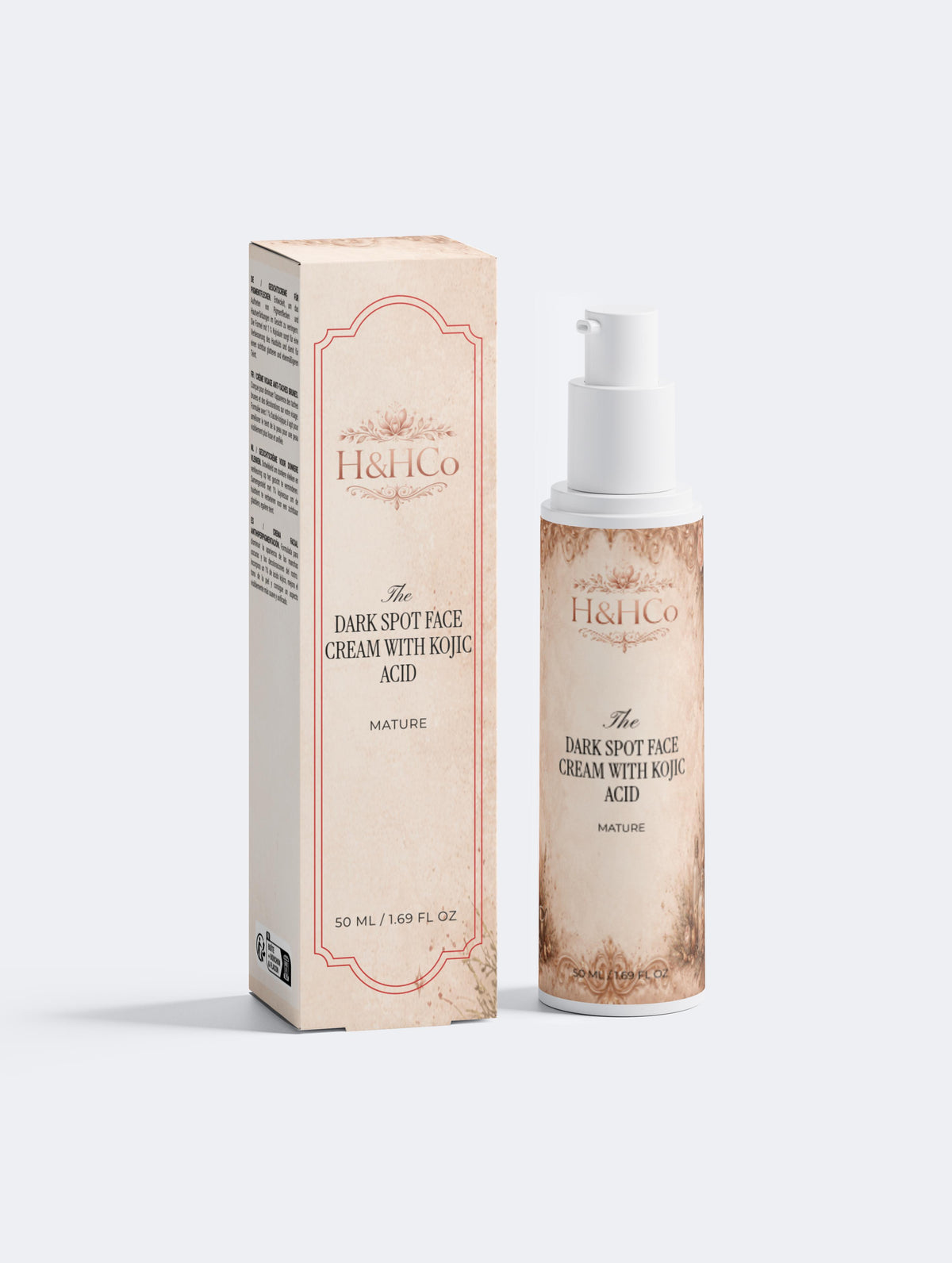 Dark Spot Face Cream with Kojic Acid - vegan gluten free ethically sourced by Hex & Harvest Co.