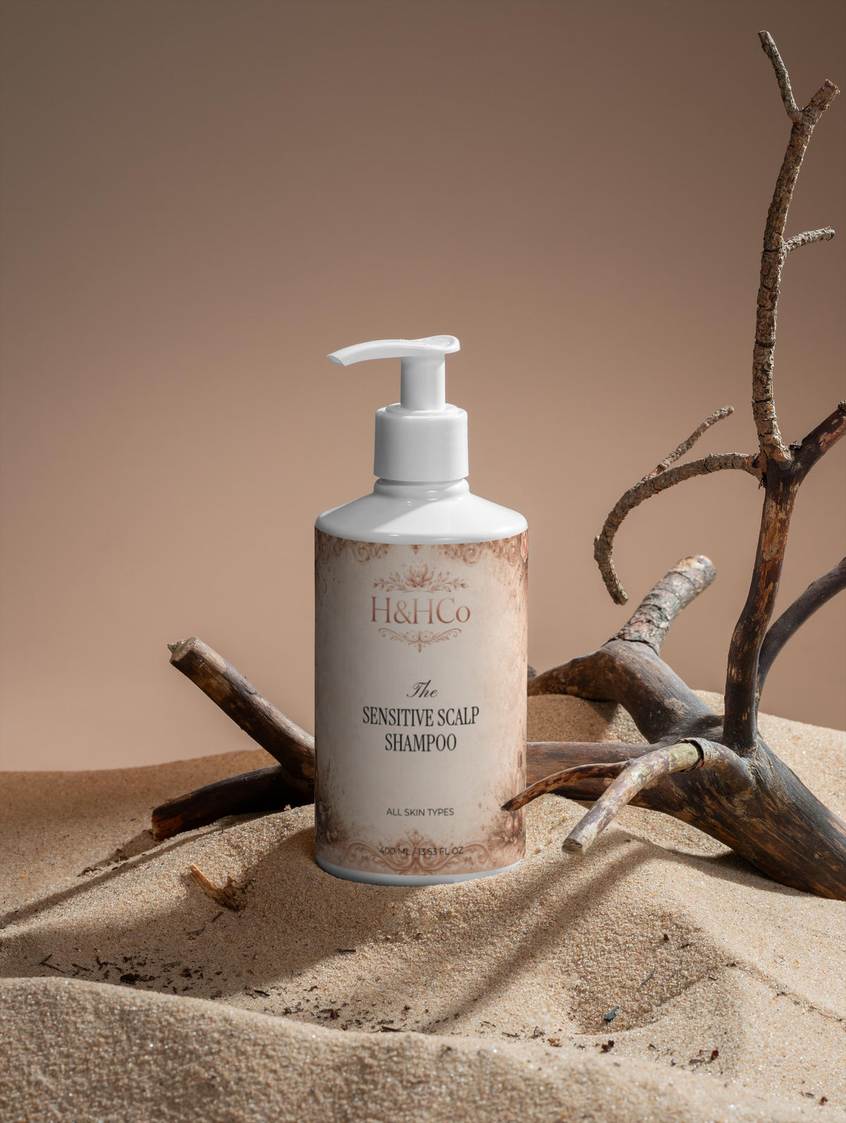 Sensitive Scalp Shampoo, COSMOS Certified Natural Formula