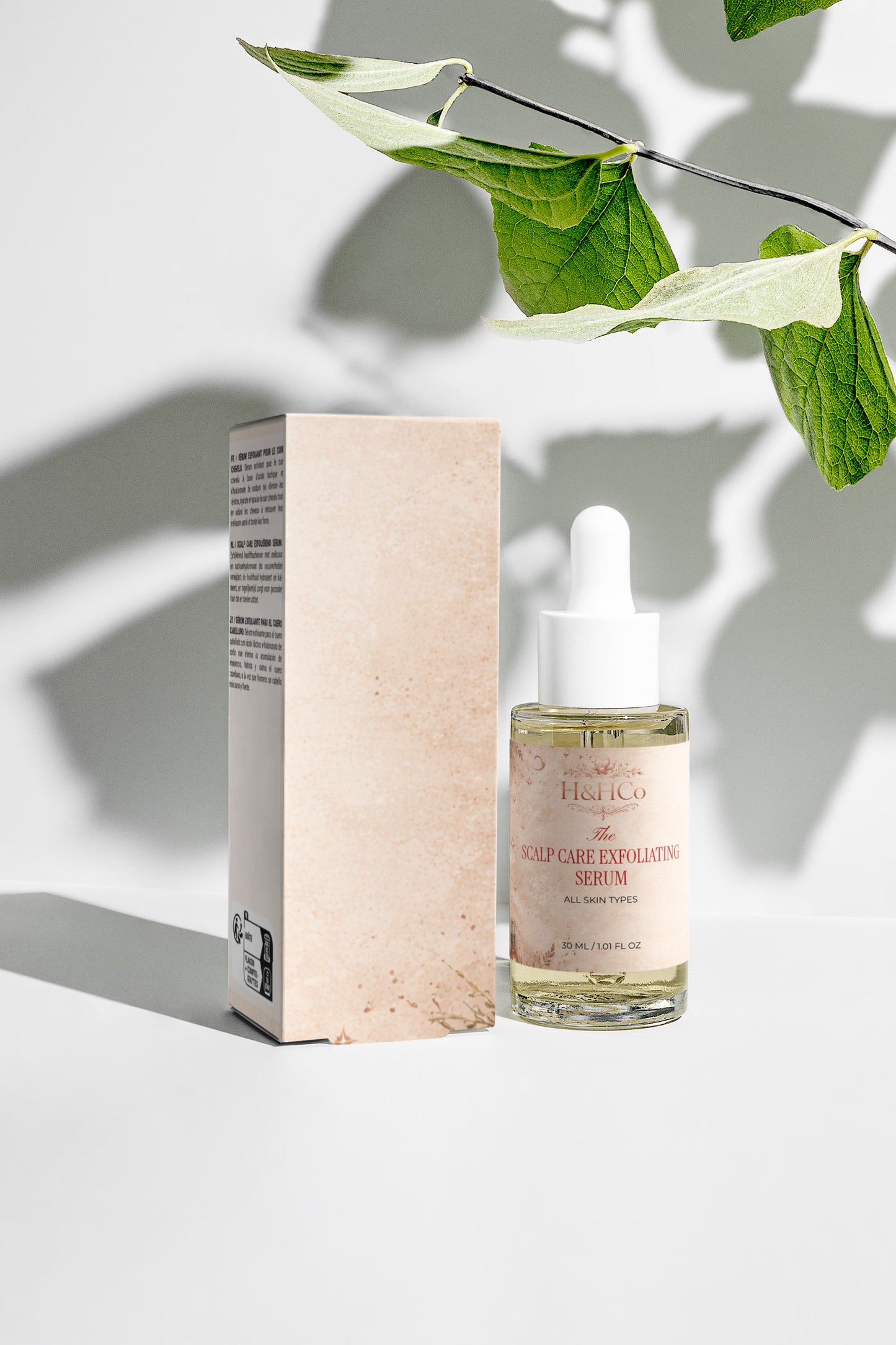 Scalp Care Exfoliating Serum with Lactic Acid & Sodium Hyaluronate